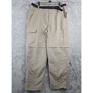 The North Face Paramount Mens Pants 34x30 Tan Convertible Flash Dry UPF‎ 30 NWT